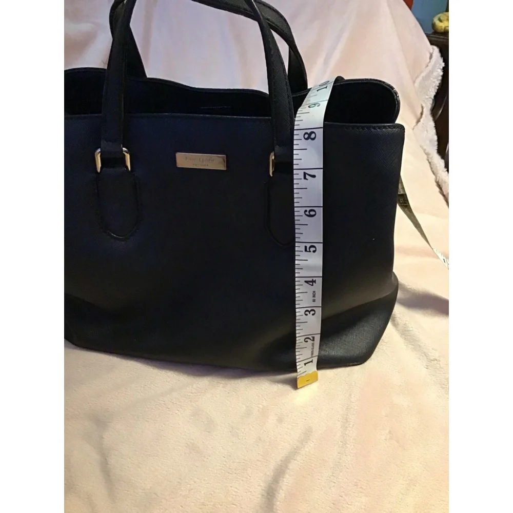 Women's Kate Spade Black Satchel Handbag Crossbody - Picture 9 of 16